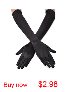 Classic-Adult-Black-White-Red-Grey-Skin-OperaElbowWrist-Stretch-Satin-Finger-Long-Gloves-Women-Flapp-32776256325