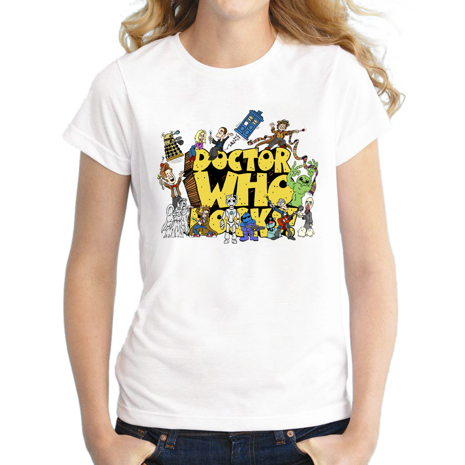 Creative-Doctor-Who-Rocks-Design-2016-Women-Short-Sleeve-T-Shirt-Star-Wars-Printed-Lady-Tops-Novelty-32746894312