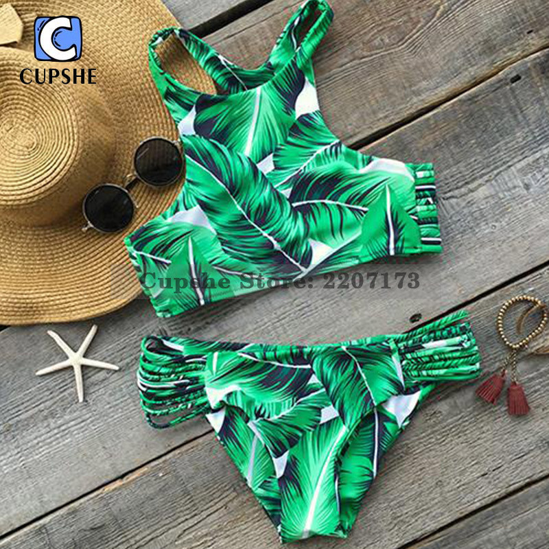 Cupshe-2016-New-Arrival-Hot-Women-Tropical-Trip-Leaves-Printing-Bikini-Set-32658838758