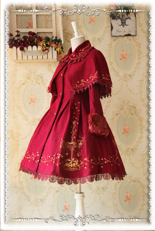 Custom-Tailored-Infanta-Faux-Fur-Cuff-Long-Sleeve-Fit-and-Flare-Embroidered-Wool-Lolita-Coat-with-Ca-32571788301