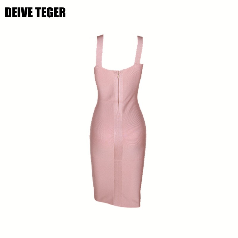 DEIVE-TEGER-r-dress-solid-red-and-pink--bandage-dress-pencil-Club-woman-dress--slit-Party-sexy-Dress-32625783299