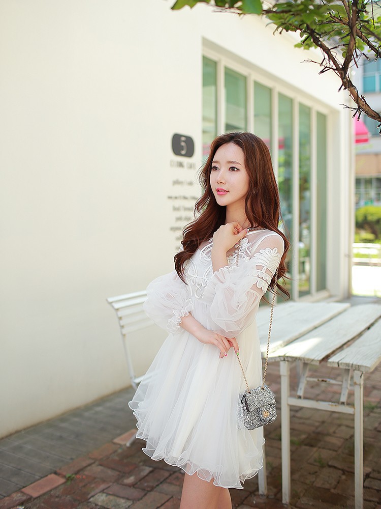 Dabuwawa-pretty-white-long-sleeve-lace-mesh-dress-32428070642