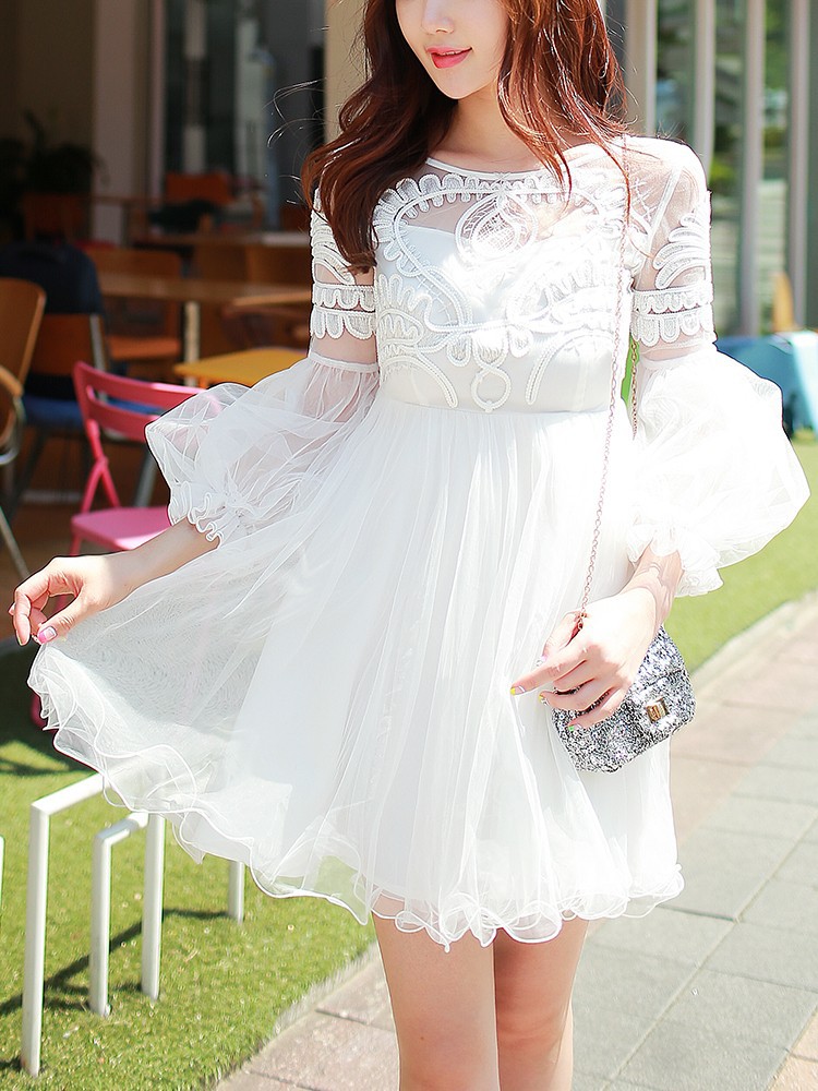 Dabuwawa-pretty-white-long-sleeve-lace-mesh-dress-32428070642