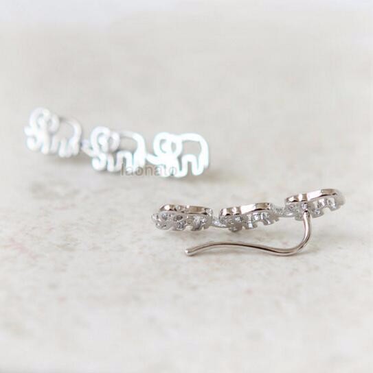 Daisies-1pc-Elephant-Ear-Climber-Pin-Earrings-For-Women-Animal-Jewelry-Stud-Earrings-32650305702