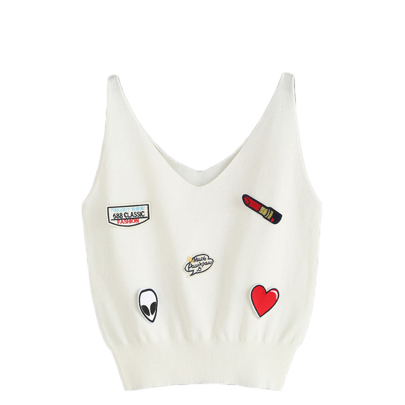 Dotfashion-2016-Summer-Style-Clothing-Woman39s-Casual-Tank-Top--White-Applique-V-Neck-Sleeveless-Fas-32697832789