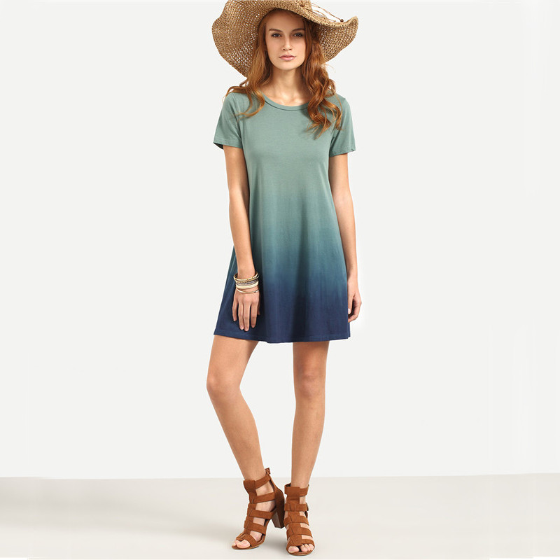 Dotfashion-Multicolor-Patchwork-Short-Sleeve-T-shirt-Dress-Female-Summer-Color-Block-Round-Neck-Loos-32697114442