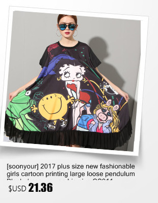 EAM-2017-plus-size-new-fashionable-girls-cartoon-printing-large-loose-pendulum-Black-dress-woman-big-32777838663