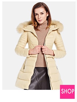 ERAL-2016-Winter-Women39s-Slim-Medium-long-Raccoon-Fur-Down-Jacket-Coat-Outerwear-Plus-Size-ERAL6042-32406329891