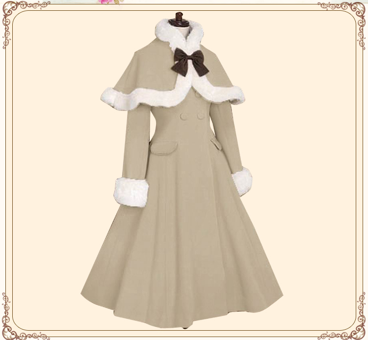 Elegant-Custom-Tailored-Lolita-Coat-Women39s-Winter-Long-Wool-Coat-with-Fur-Cuffs-and-Cape-Jacket-32739358899