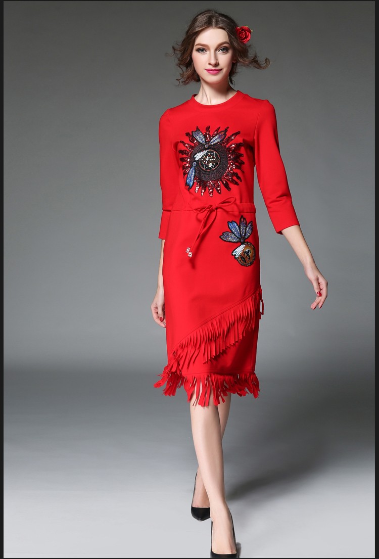 Embroidery-Long-Winter-Dress-Embellished-Fringe-Drawstring-Waist-Long-Sleeve-Sweatshirt-Dresses-Blac-32628270811