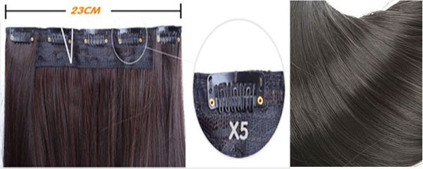 FACTORY-PRICE-18-28quot-45-70CM-100-Real-Natural-Hair-Extention-34-Full-Head-Clip-in-Hair-Extensions-32407155500