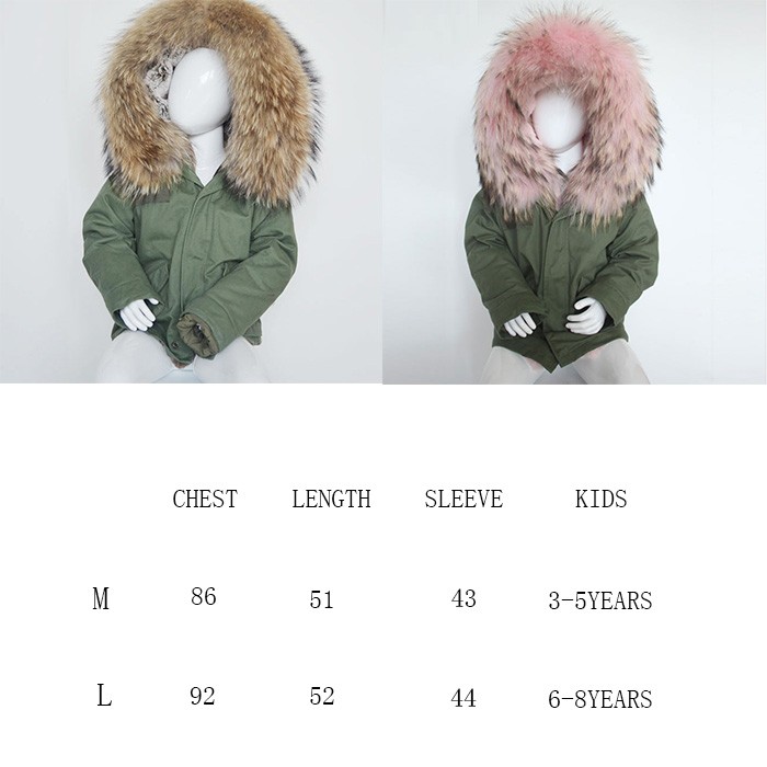 Fashion-Kids-Parka-Army-Green-Jacket-Warm-Winter-Real-Raccoon-Fur-Hood-Faux-Fur-Lined-100-Cotton-Coa-32710231101