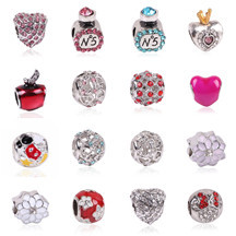 Fashion-Perles-Jewelry-Silver-Color-Cute-Mickey-car-Mom-Bead-Bijoux-Beads-Fit-Diy-Pandora-Charms-Bra-32616645791