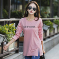 Fashion-Spring-And-Autumn-Women-Cotton-Dress-Plus-Size-Long-Sleeve-Loose-Casual-O-neck-Knee-Length-O-1203065683