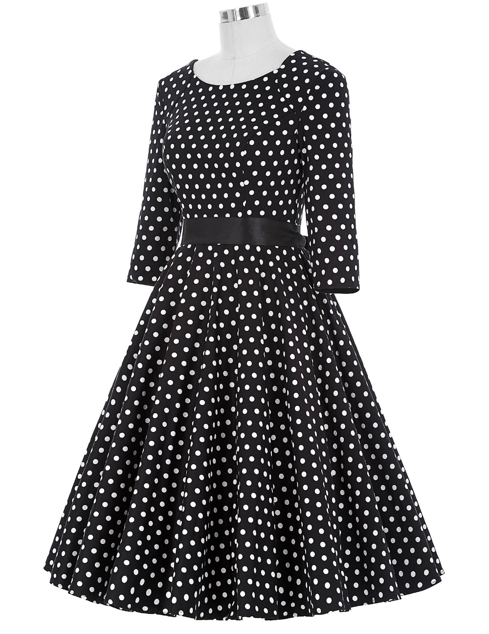 Female-34-Or-Full-Sleeve-Summer-Dress-Autumn-Spring-Women-Elegant-Vintage-Rockabilly-Polka-Dot-Print-32669403962