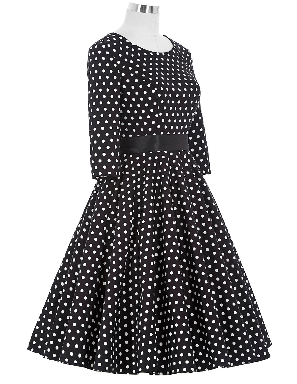 Female-34-Or-Full-Sleeve-Summer-Dress-Autumn-Spring-Women-Elegant-Vintage-Rockabilly-Polka-Dot-Print-32669403962