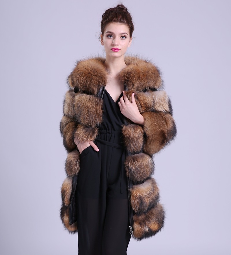 Female-Winter-Women39s-Noble-Fur-Coat-Real-Raccoon-Dog-Fur-Series-90-CM-Clothes-Length-Solid-Support-32711531514