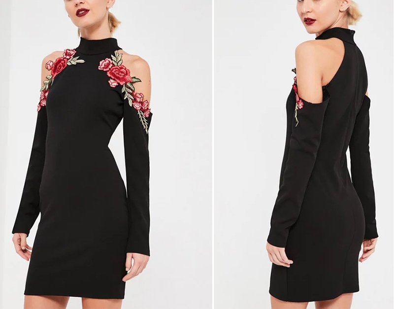 Flower-Embroidery-Black-Bodycon-Dress-Christmas-Elegant-Off-Shoulder-Short-Dress-Autumn-Winter-Halte-32784143476