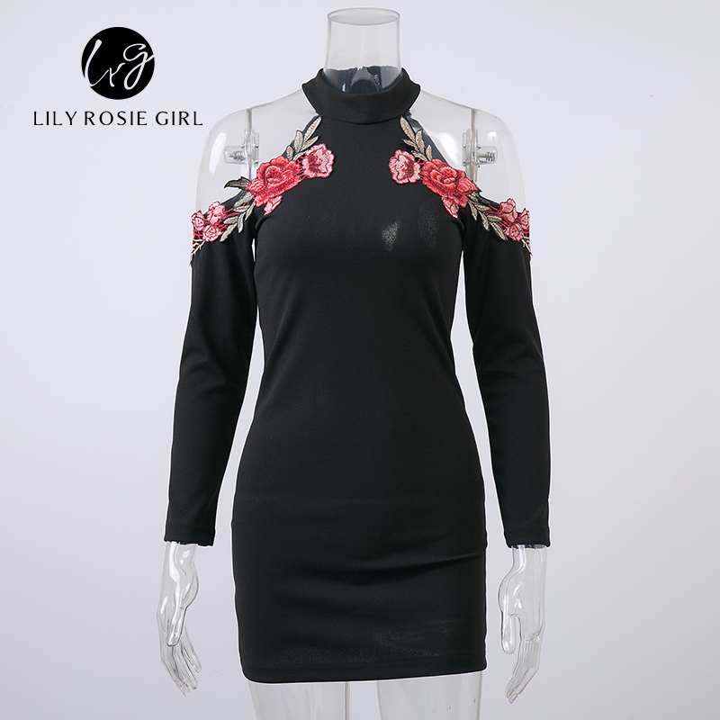 Flower-Embroidery-Black-Bodycon-Dress-Christmas-Elegant-Off-Shoulder-Short-Dress-Autumn-Winter-Halte-32784143476