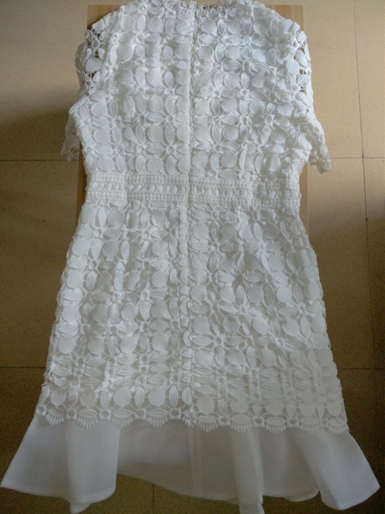 For-Love-Lemons-Summer-Dress-Womens-Blue-White-Mini-Lace-Dresses-32674100063