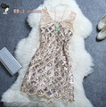 Free-Shipping-2017-New-Fashion-Summer-Fashion-Beading-Paillette-One-piece-Short-Mini-Dress-Sequins-W-2028641591