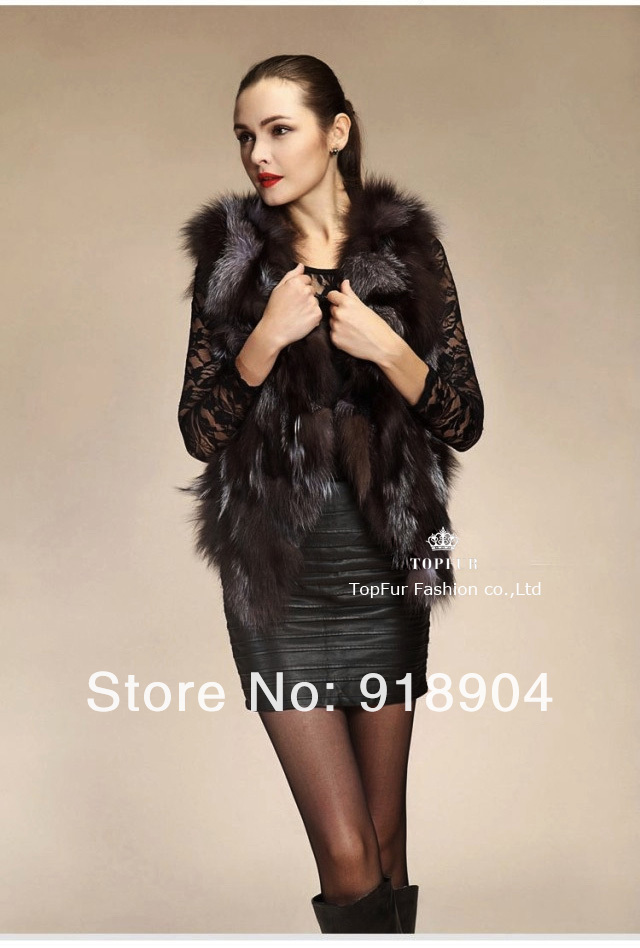 Free-Shipping-Women100-Genuine-real-natural-Silver-Fox-Fur-warm-coat-Vest-Gilet-Waistcoat-vest-2050755949