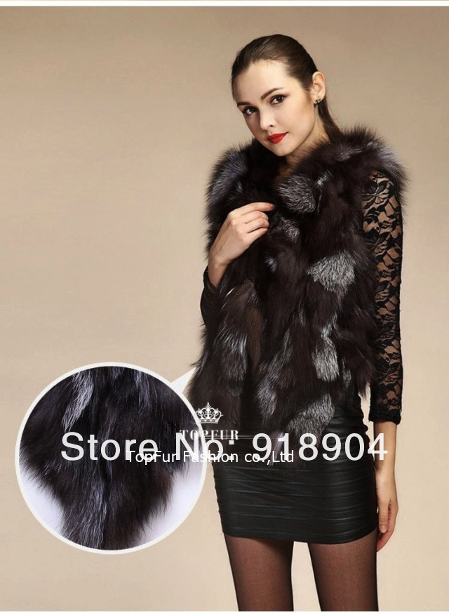 Free-Shipping-Women100-Genuine-real-natural-Silver-Fox-Fur-warm-coat-Vest-Gilet-Waistcoat-vest-2050755949