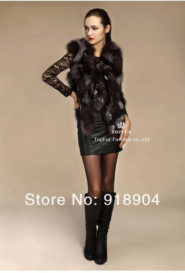 Free-Shipping-Women100-Genuine-real-natural-Silver-Fox-Fur-warm-coat-Vest-Gilet-Waistcoat-vest-2050755949