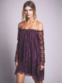 Free-ship-cotton-fall-mini-short-dresses-lace-irregular-dress-people-slim-hook-sexy-short-dress-boho-32740707990