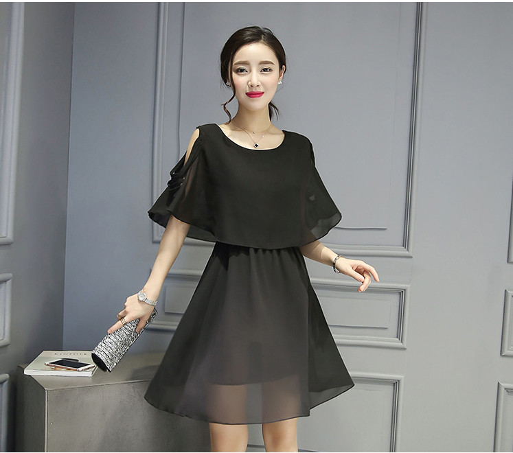 Free-shipping-2016-New-Women-Summer-Fashion-Faux-Tiwnset-Styles-Slim-Chiffon-Casual-Dress-Lady-Girl--32491739526