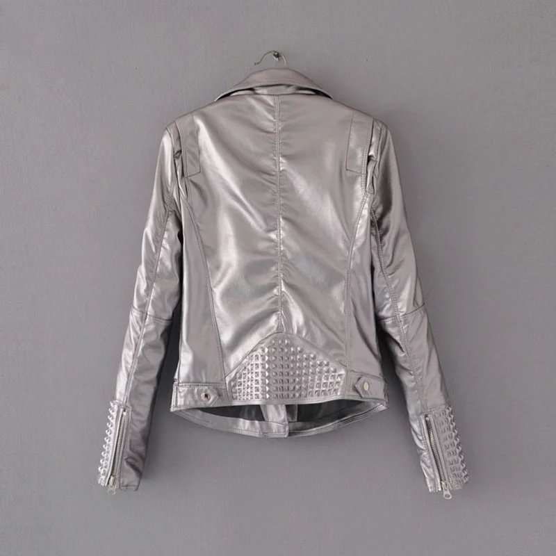 Free-shipping-casual-women-short-paragraph-wild-stitching-high-waist-lapel-zipper-pocket-solid-color-32712210208