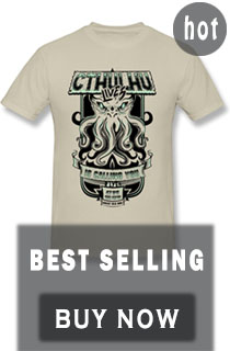 Funny-Screw-Neck-Cthulhu-is-calling-you-Men39s-t-shirt-Discount-100--Cotton-Summer-t-shirt-for-Men39-32693090176