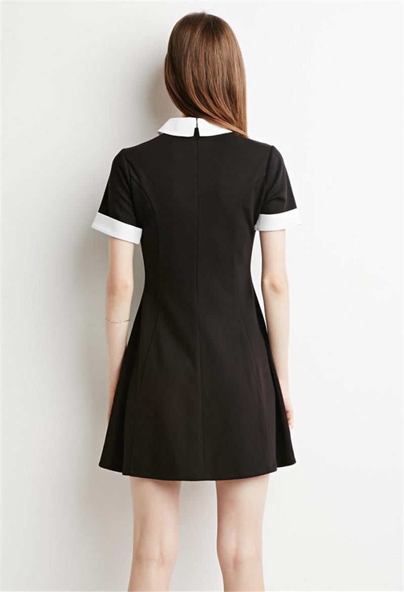 GCAROL-Women-New-Peter-Pan-Collar-Vintage-Dress-Stretch-Slim-Spliced-Dress-Vintage-Style-Fit-and-Fla-32578039868