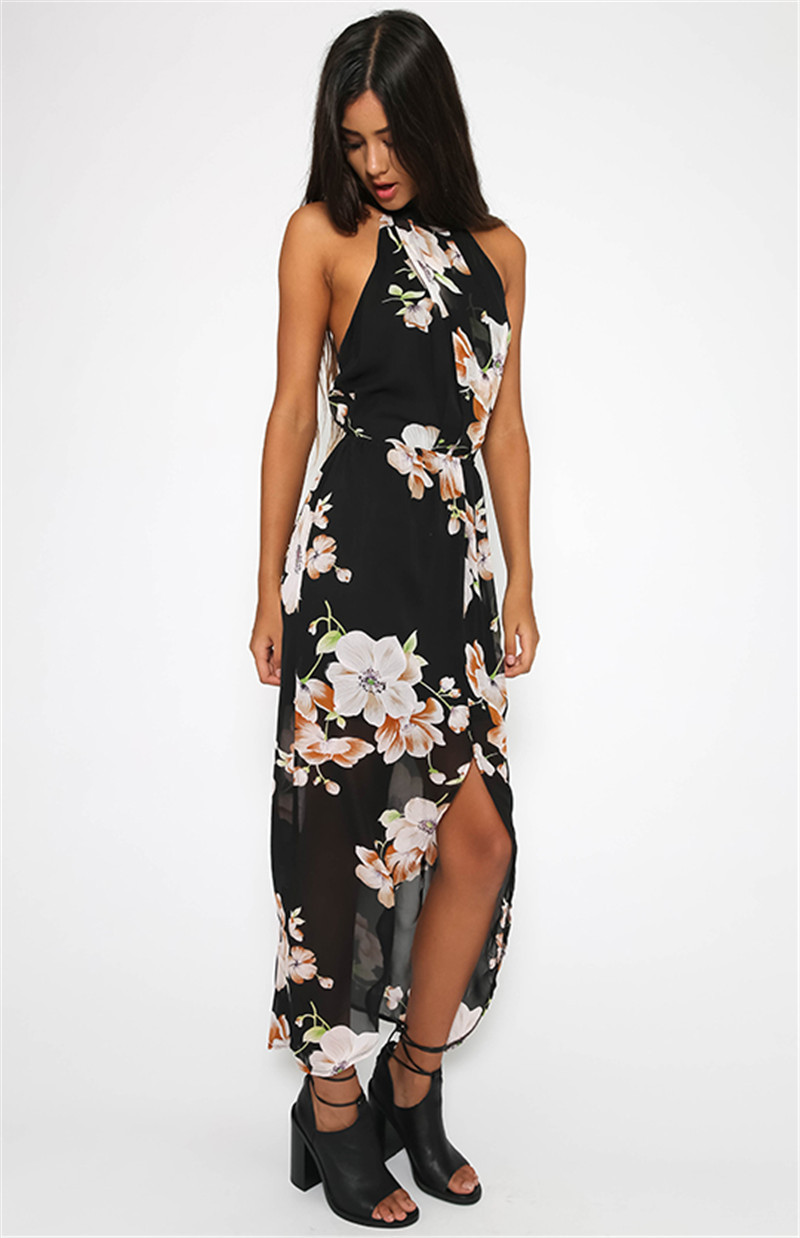 GD320-New-Woman-Vintage-Floral-Print-Choker-Neck-Halter-Hi-Lo-Maxi-Dress-Chiffon-Beach-Dresses-32664272308