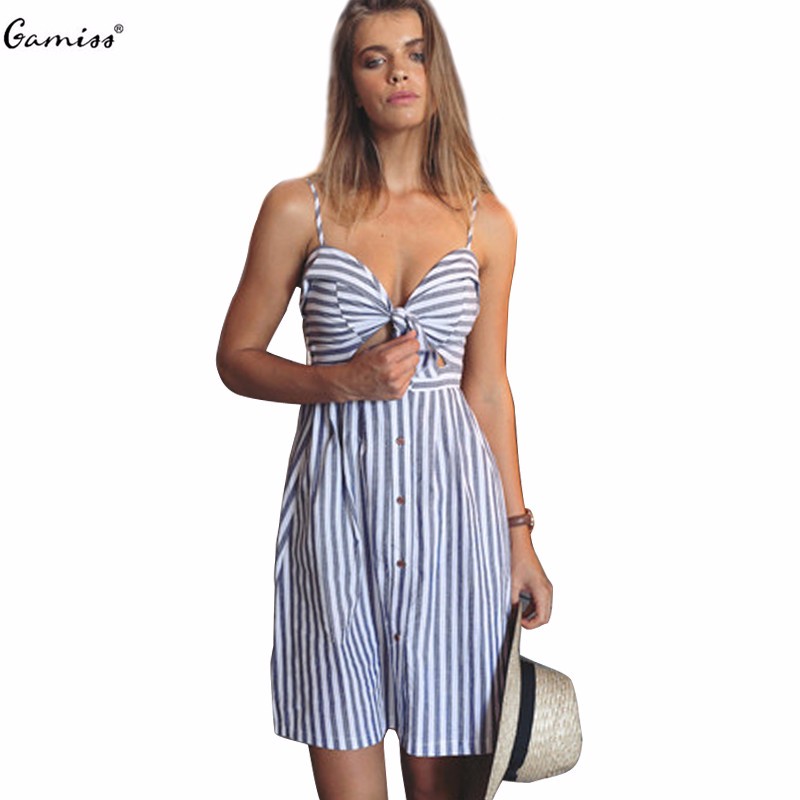 Gamiss-2016-Sexy-Striped-Bustier-Summer-Women-Dress-Spaghetti-Front-Lace-Up-Dresses-Female-Casual-Be-32667704746