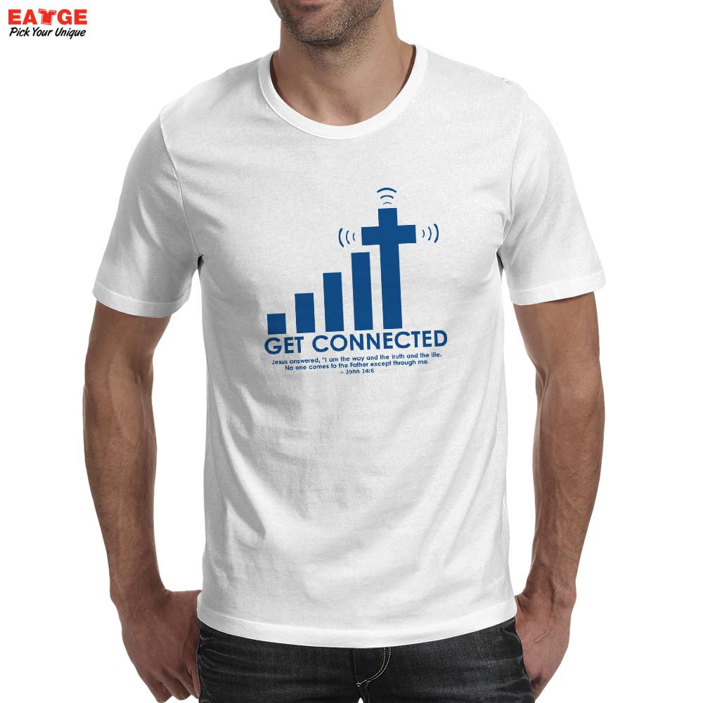 Get-Connected-To-Jesus-T-Shirt-Design-Fashion-Creative-Pattern-T-shirt-Cool-Casual-Novelty-Funny-Tsh-32659087949