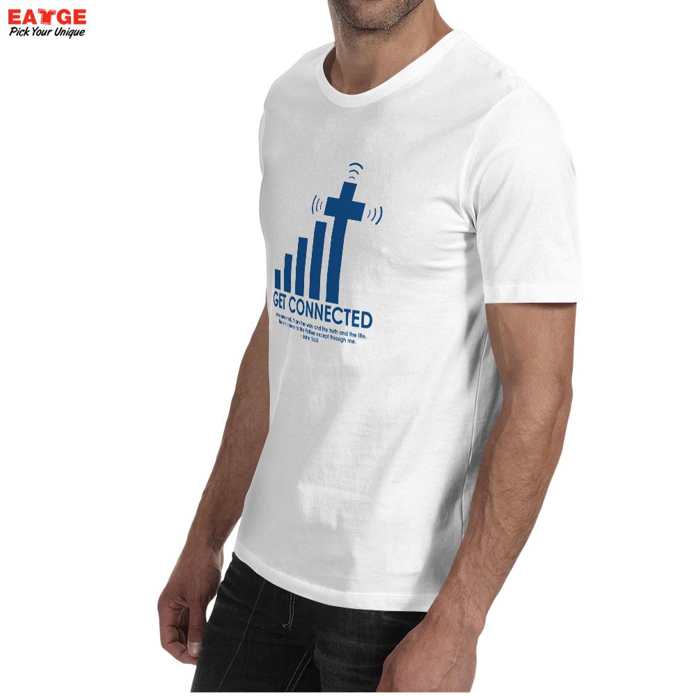 Get-Connected-To-Jesus-T-Shirt-Design-Fashion-Creative-Pattern-T-shirt-Cool-Casual-Novelty-Funny-Tsh-32659087949