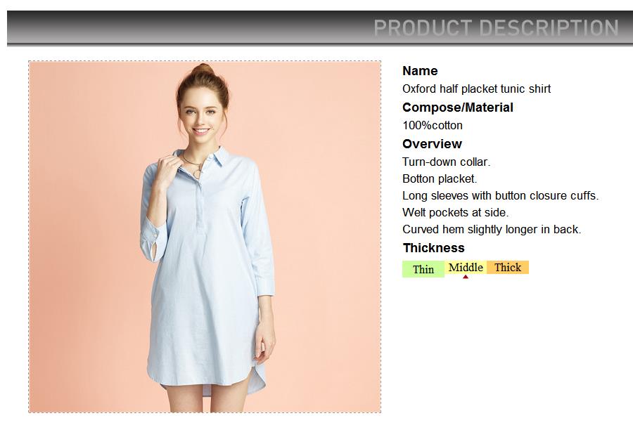 Giordano-Women-Shirt-Dress-Long-Sleeves-Casual-Dress-Robe-Femme-Cotton-Spring-Dress-Brand-Clothing-L-32786885695