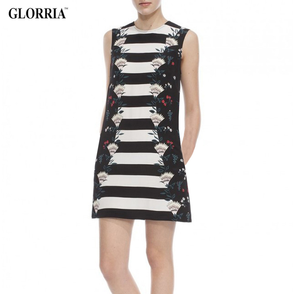 Glorria-Girls-Women-Print-Short-Sleeve-Super-Mini-Dresses-Summer-Style-Casual-Fashion-O-Neck-Straigh-32484851095