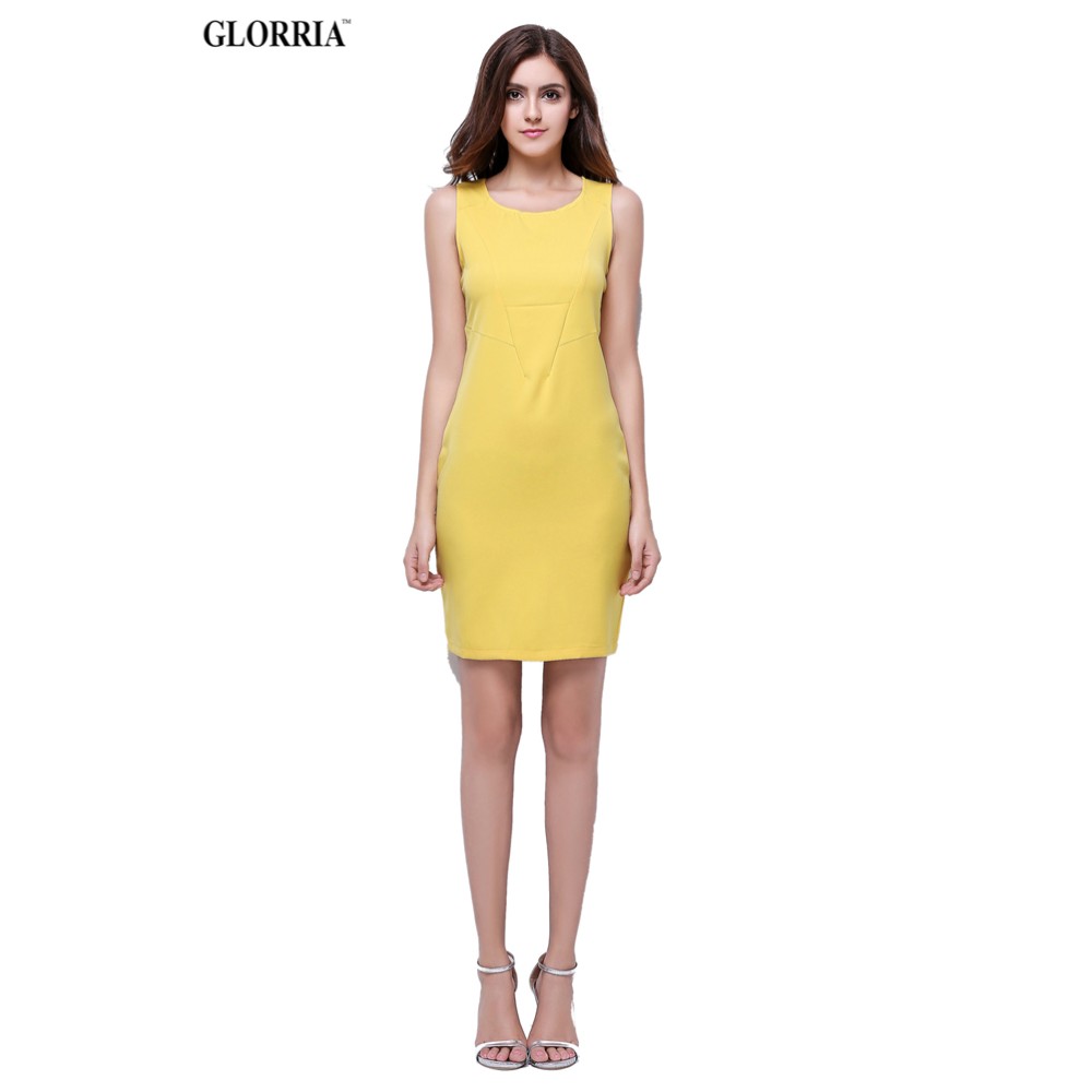 Glorria-Women-Lady-Summer-Elegant-Casual-Fashion-Work-Business-Party-Dresses-O-Neck-Sleeveless-Sheat-32419149451