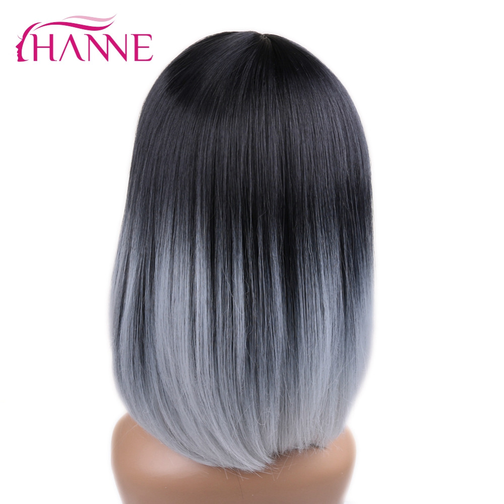 HANNE-Black-To-Light-Grey-Ombre-Color-Skin-Top-Short-Haircut-Straight-Heat-Resistant-Synthetic-Women-32617771343