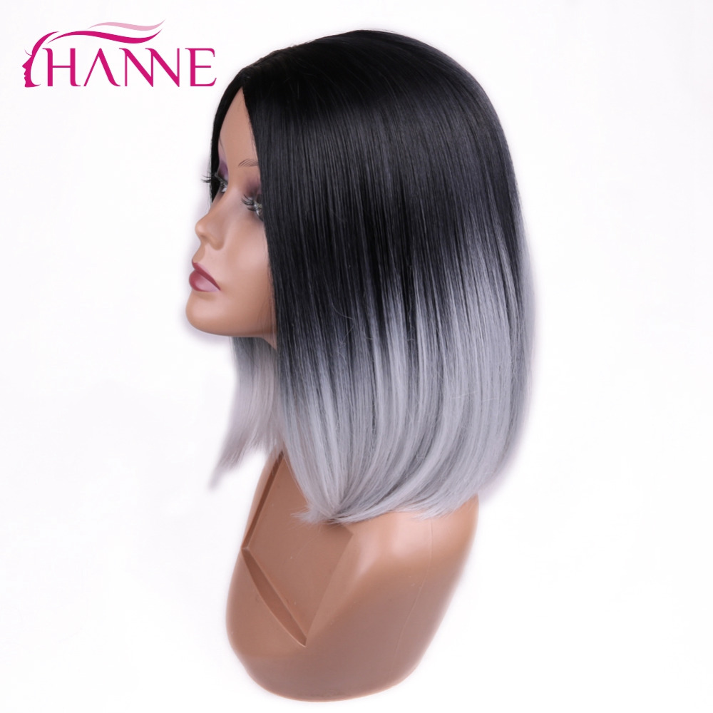 HANNE-Black-To-Light-Grey-Ombre-Color-Skin-Top-Short-Haircut-Straight-Heat-Resistant-Synthetic-Women-32617771343