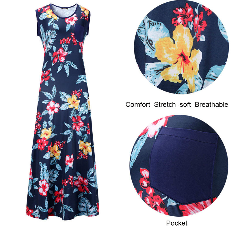 HSPL-Long-Summer-Dress-Womens-Sleeveless-Sheath-Dresses-Casual-Maxi-Sleeveless-Long-Floral-Dress-Fas-32653925978