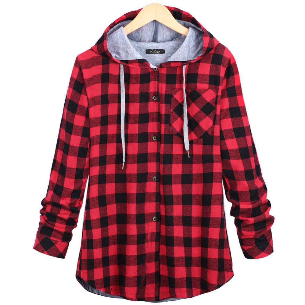 HZIJUE-Fashion-Women-Hoodies-Cotton-Autumn-Winter-Coat-Long-Sleeve-Plaid-cotton-Hoodies-Casual-butto-32546911117