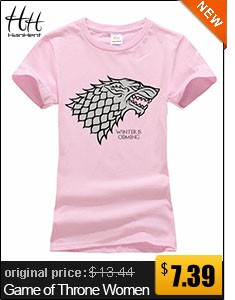 HanHent-Camouflage-Women-Game-of-Thrones-Stark-Wolf-T-shirt-Femmes-Pink-Animal-Printed-Fashion-Tops--32655582744