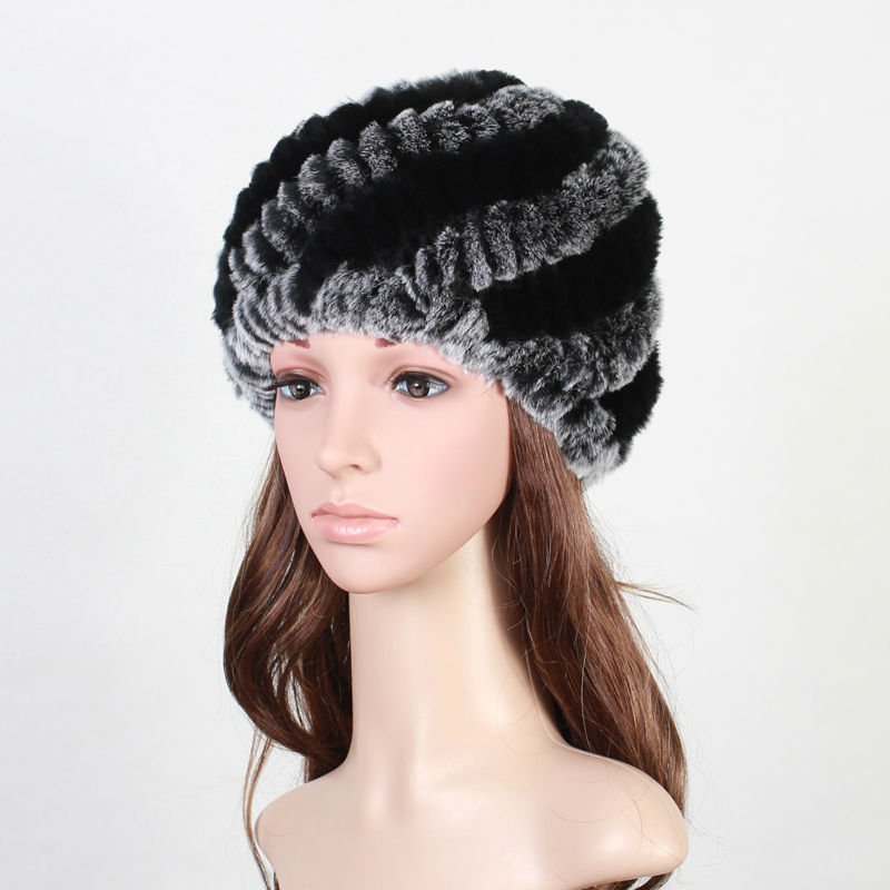 Handmade-Russian-Women39s-Real-Rabbit-Fur-Skullies-Beanies-Hats-Female-Winter-Warm-Fox-Fur-Caps-Fash-32664268408