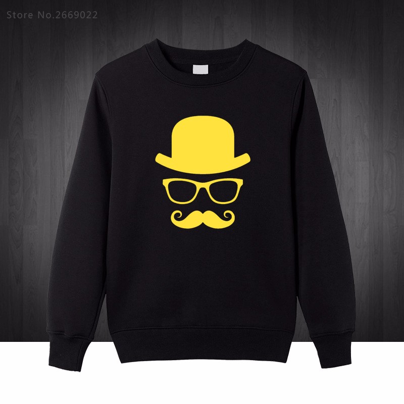 Hat-Glasses-Mustache-Printed-Men39s-Sweatshirts-Men-Pullover-2016-Autumn-Winter-Puls-Size-Cotton-Hoo-32761580164