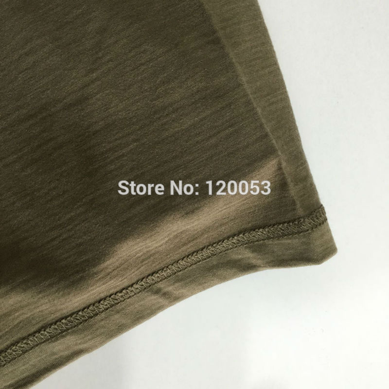 Heavy-Quality-200GSM-100-Australia-Merino-Wool-Mens-Short-Sleeve-T-Shirt-Merino-Wool-T-Shirt-5-Color-32548311579