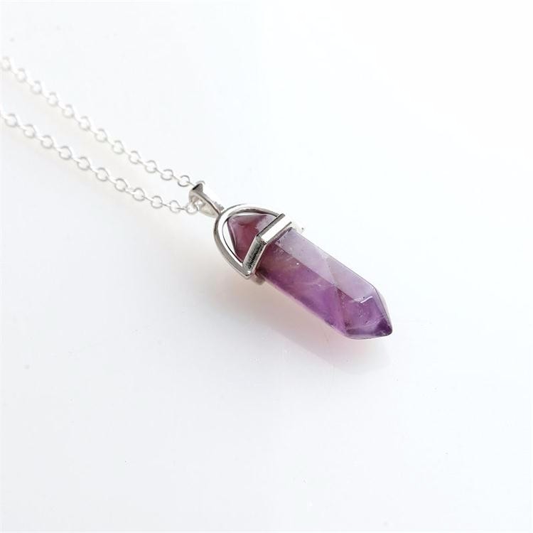 Hexagonal-Column-Natural-Crystal-Tiger-Eye-turquoises-pendentif-amethyste-Stone-Pendant-Chains-Neckl-32661122478