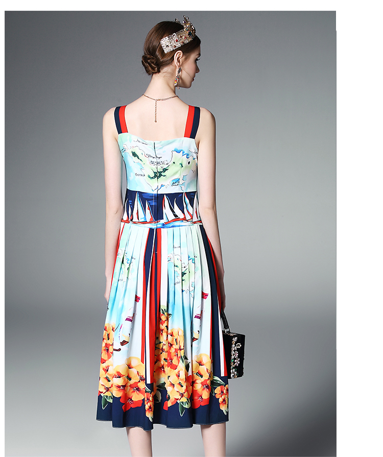 High-Quality-2017-Runway-Designer-Summer-Dress-Women39s-Elegant-Spaghetti-Strap-Casual-Floral-Printe-32801208399